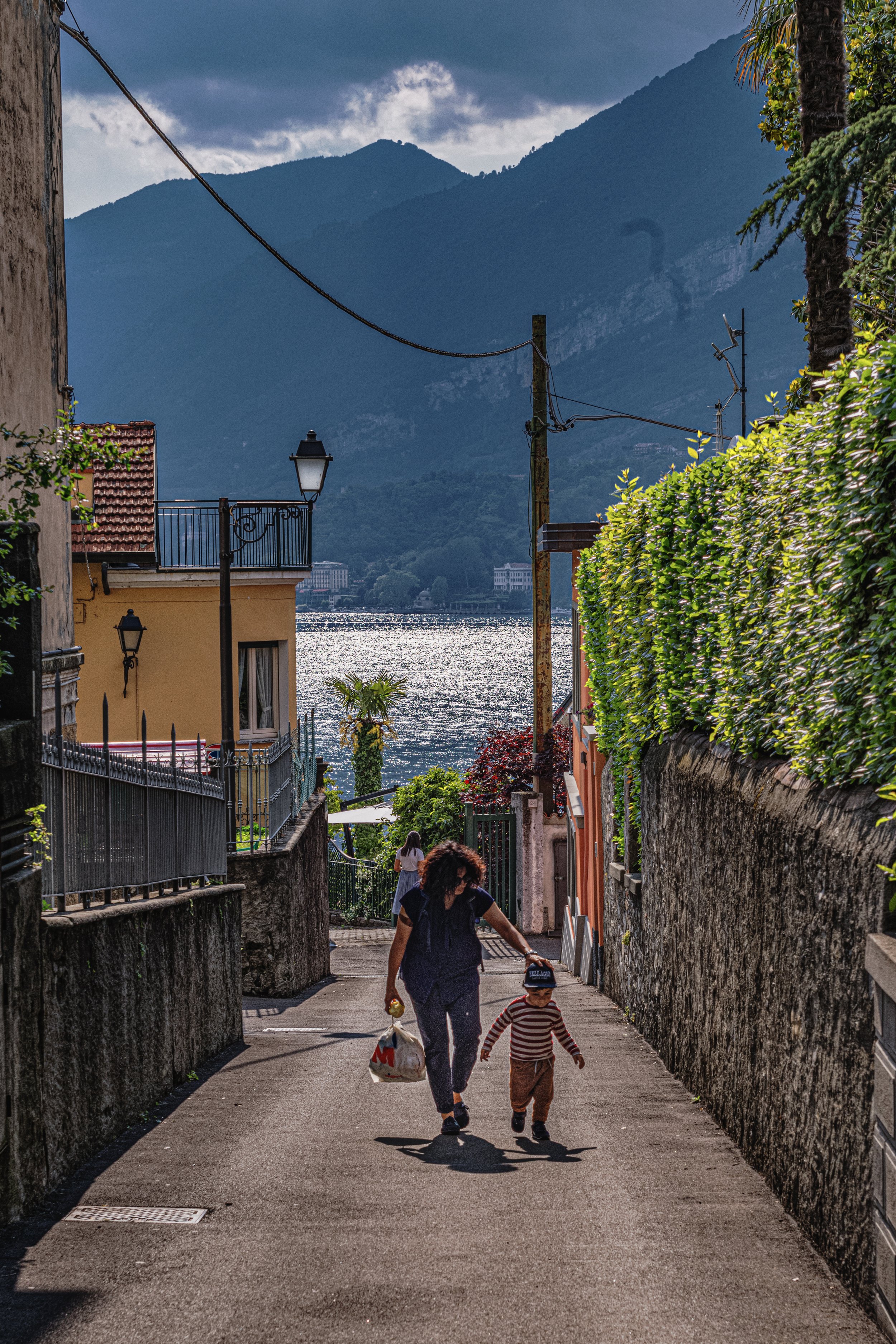 In Bellagio.