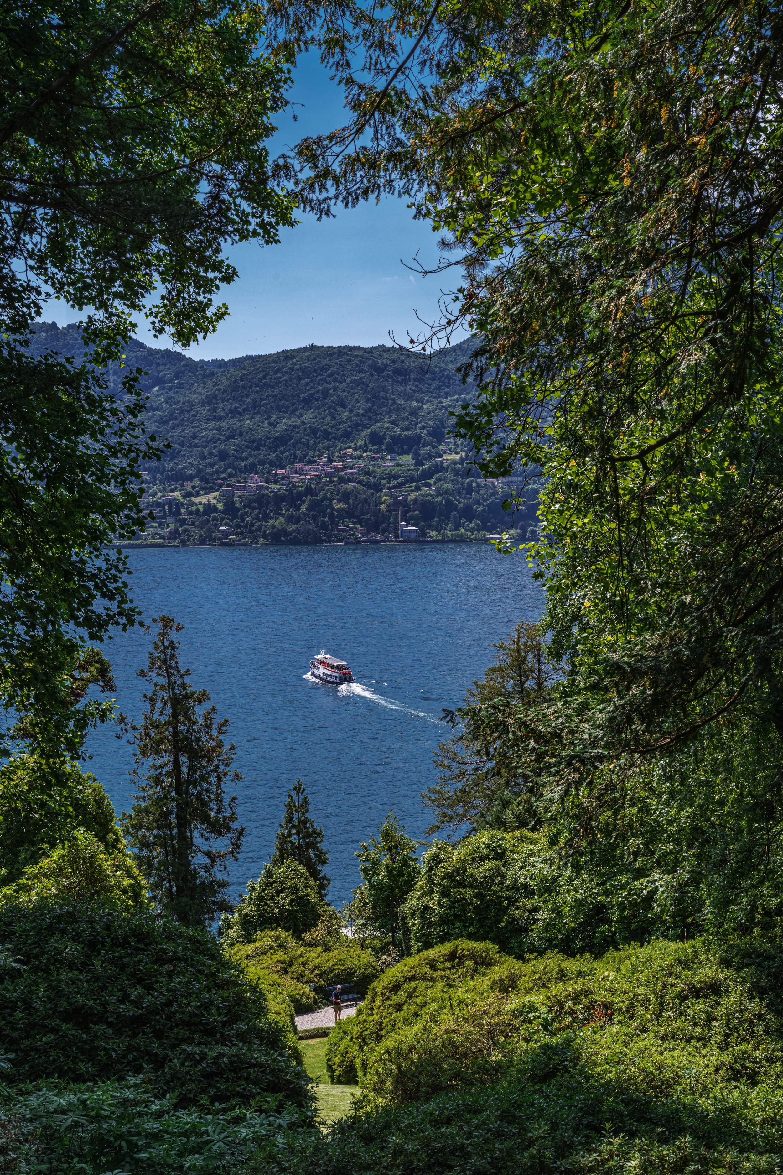 From the Villa Carlotta, Tremezzina.