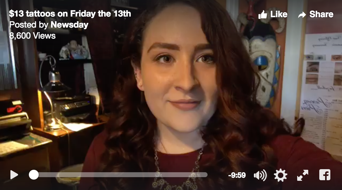 First FB Live with Newsday