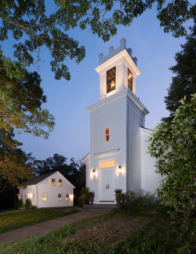 Complete exterior restoration of church and parsonage
