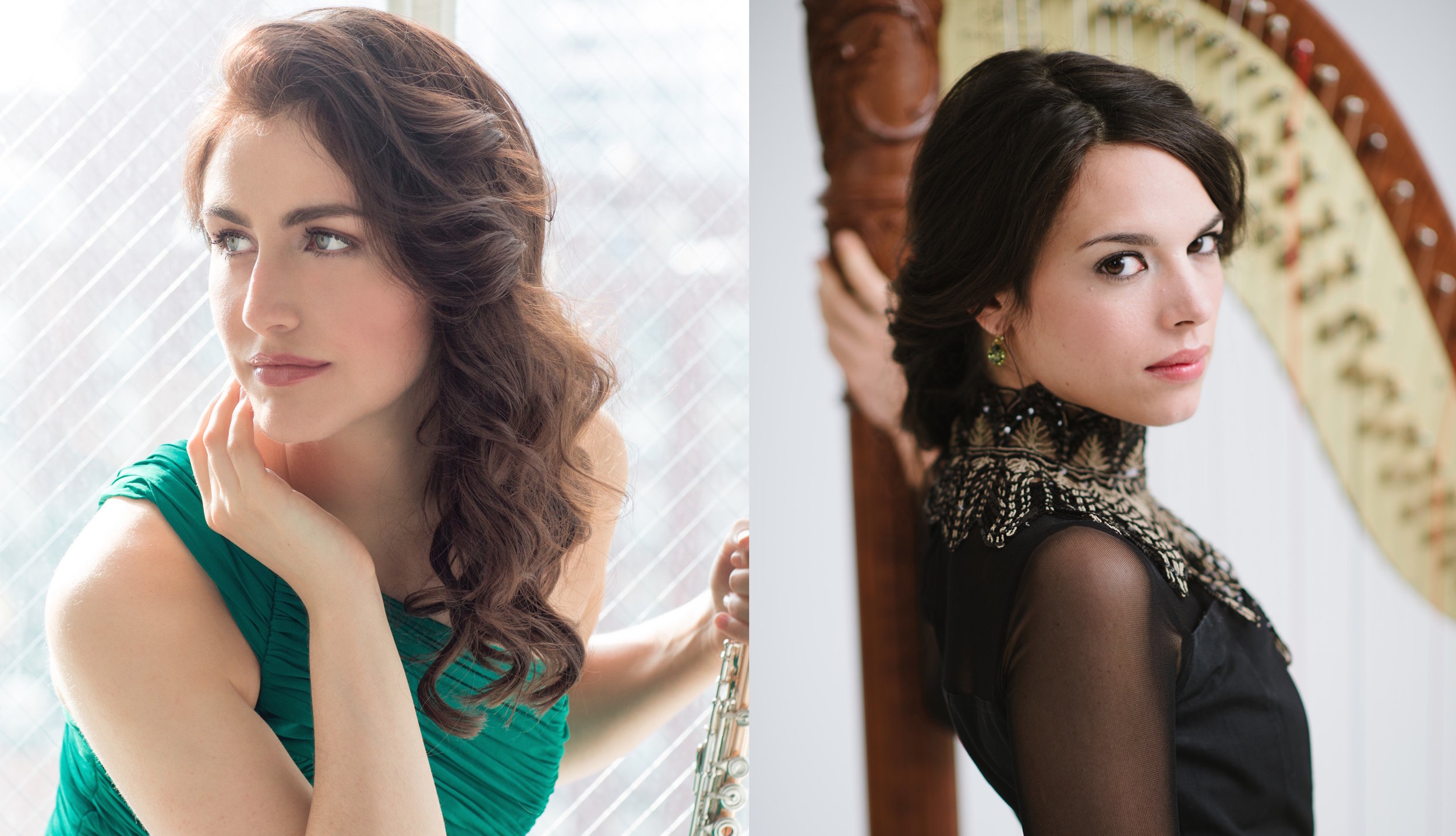 flutist CATHERINE GREGORY & harpist MÉLANIE GENIN