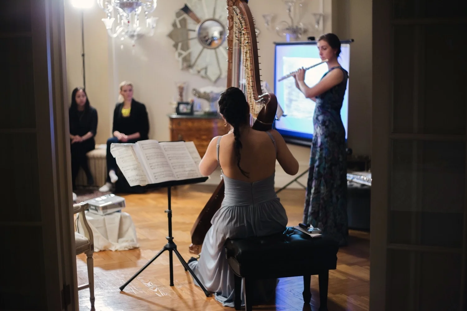 Flute & Harp Duo x multimedia