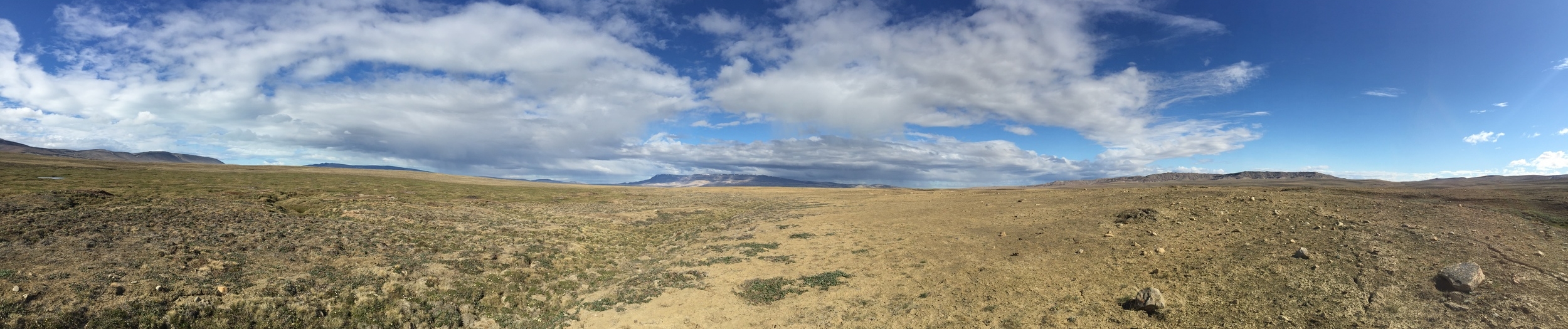 Typical scenery of the Fosheim Peninsula on Ellesmere Island, Nunavut