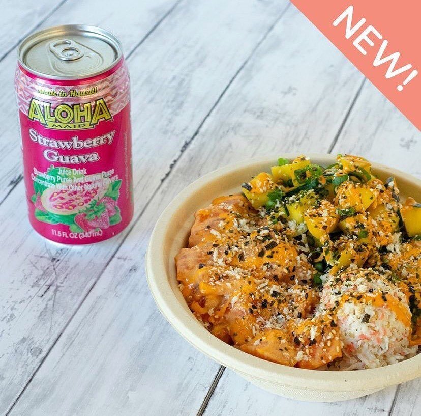 Say it three times fast: SpicyMisoMangoSalmonBowl
SpicyMisoMangoSalmonBowl
SpicyMisoMangoSalmonBowl 🤣
&mdash;
*New summer bowl at #PokeHouse