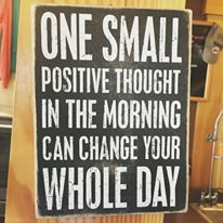 Coffee shop truth bomb close to my hometown, NJ. And the "fundamentals" of how we operate: a solid morning routine .