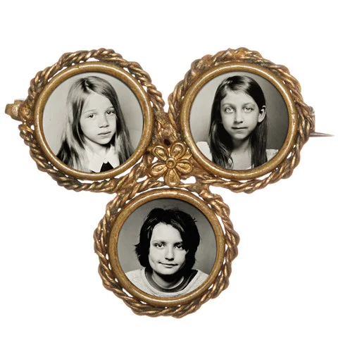 Vintage Triptych Pin Tintype Session