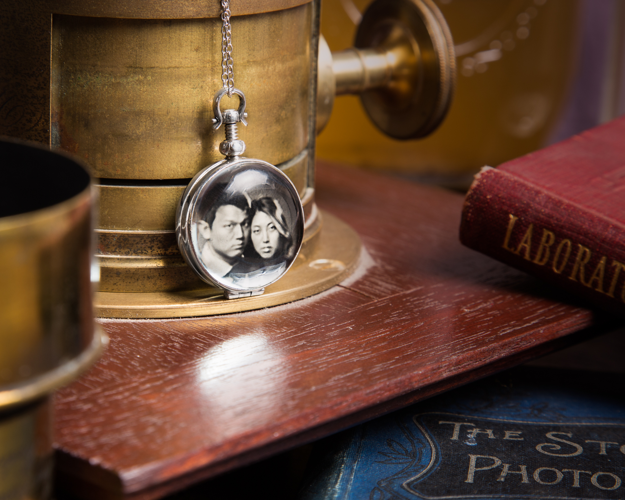 Sterling Portrait Locket