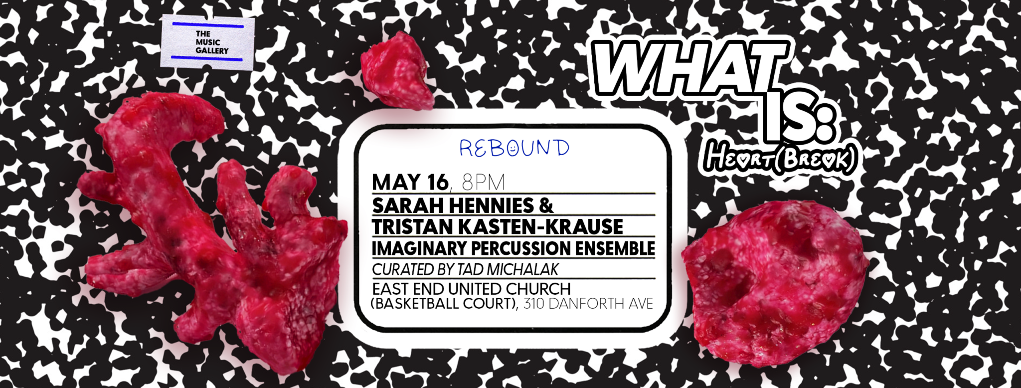 Hennies/Kasten-Krause: Rebound @ the Music Gallery (Toronto)