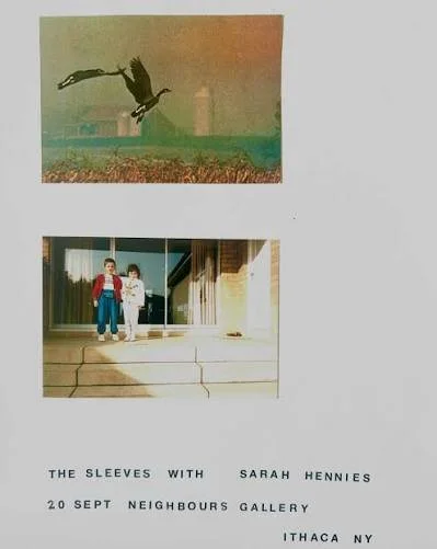 The Sleeves (UK) &amp; Sarah Hennies @ Neighbors Gallery, Ithaca NY