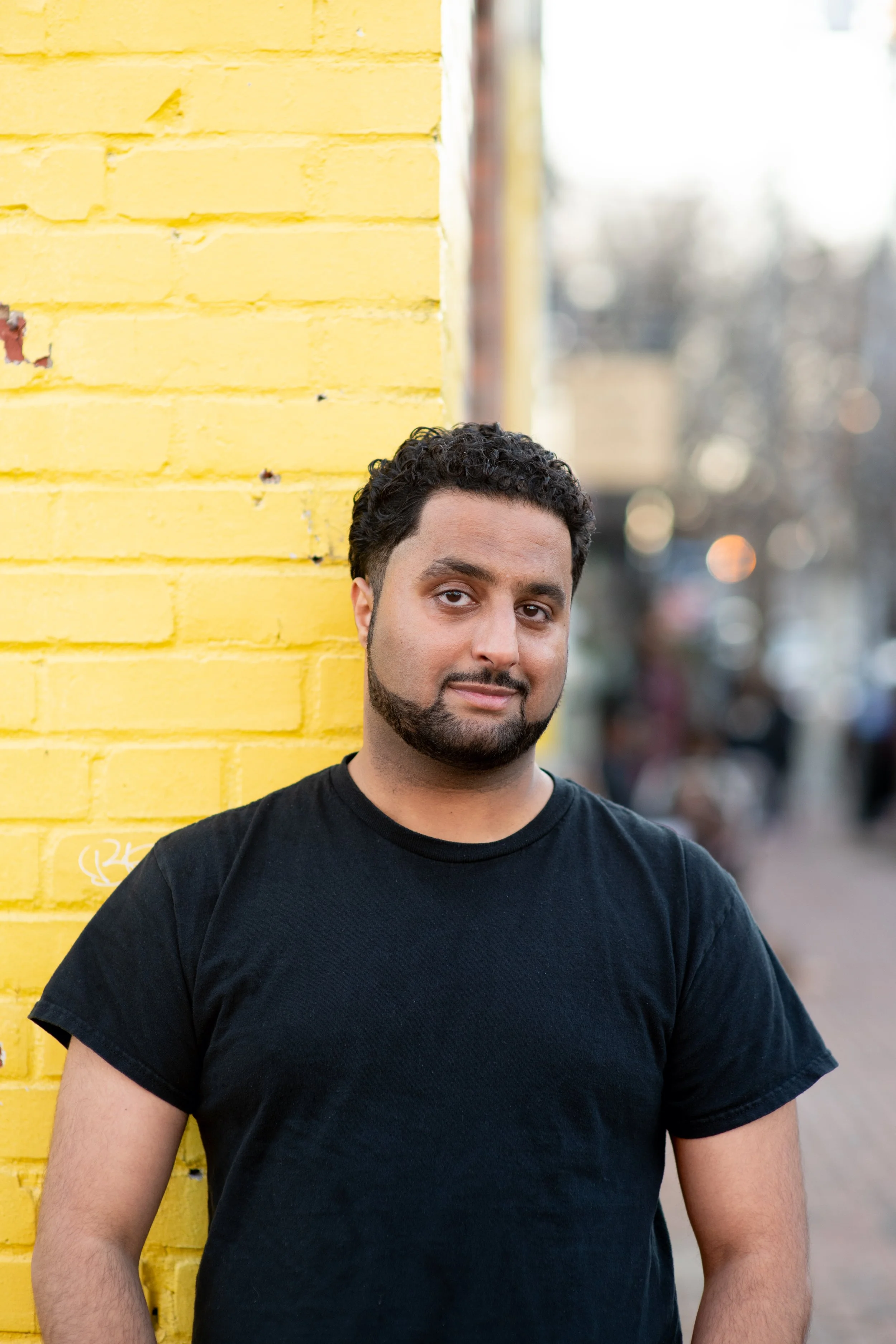  Male acting headshot in Old Town Alexandria 