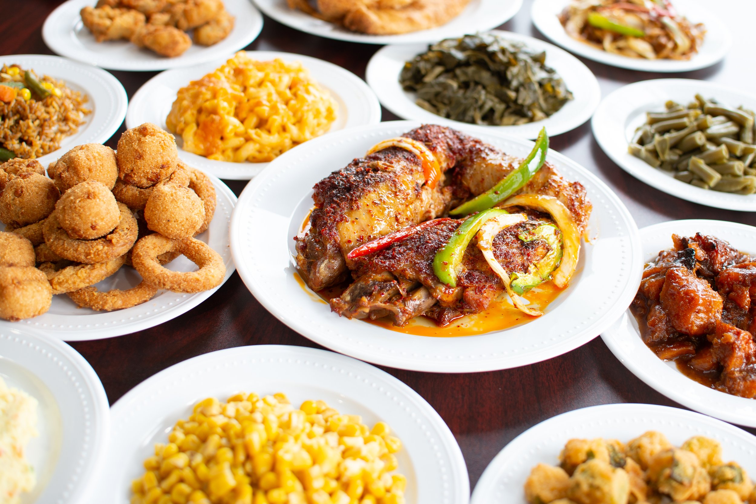  Soul food menu photography 