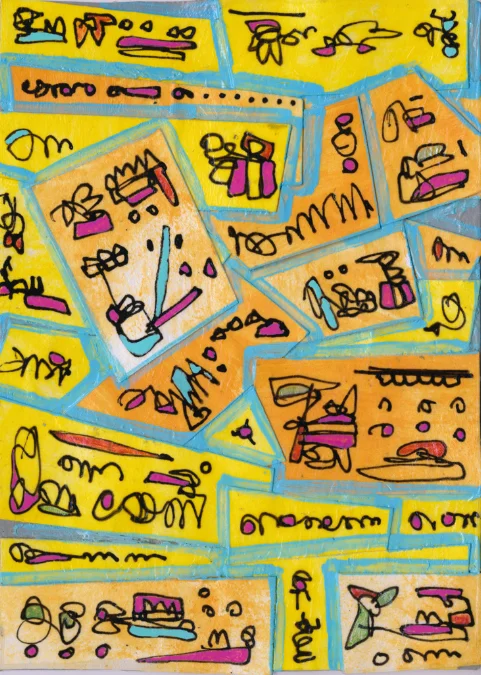 Simple Hieroglyphics _ 5 in x 7 in.jpg
