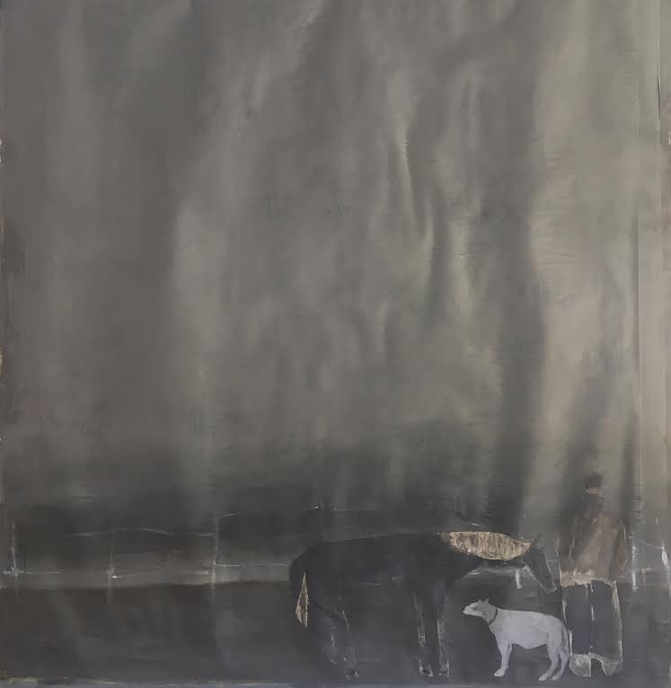 Walking The Track_ Lifting Fog 38 1_2” x 35 3_4” oil, paper Crayon and Graphite on paper_7800.jpeg