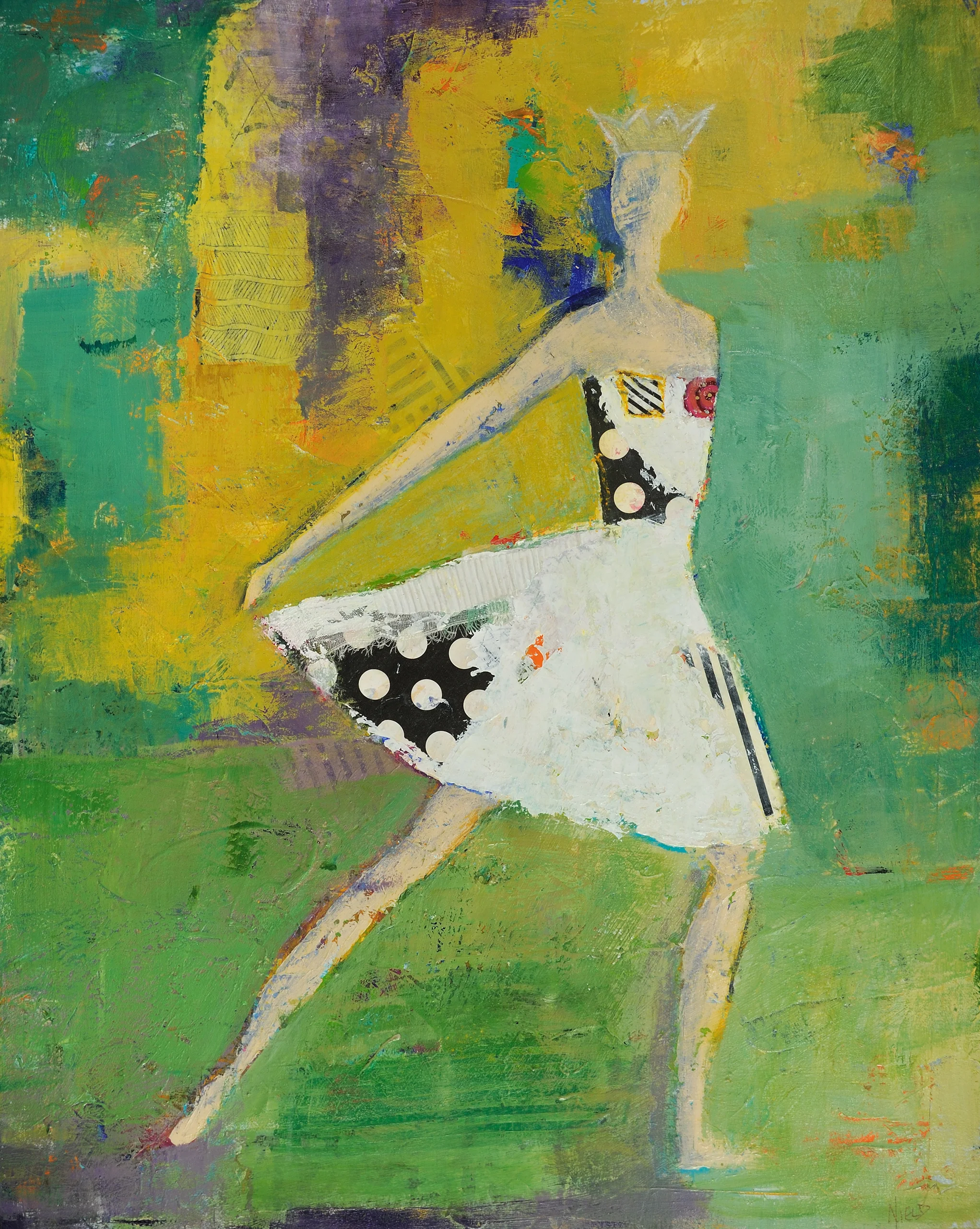 Foundry Gallery-Charlene Nield-Royal Ballet-30x22-acrylic with mixed media on panel=2018-$1,200.jpg