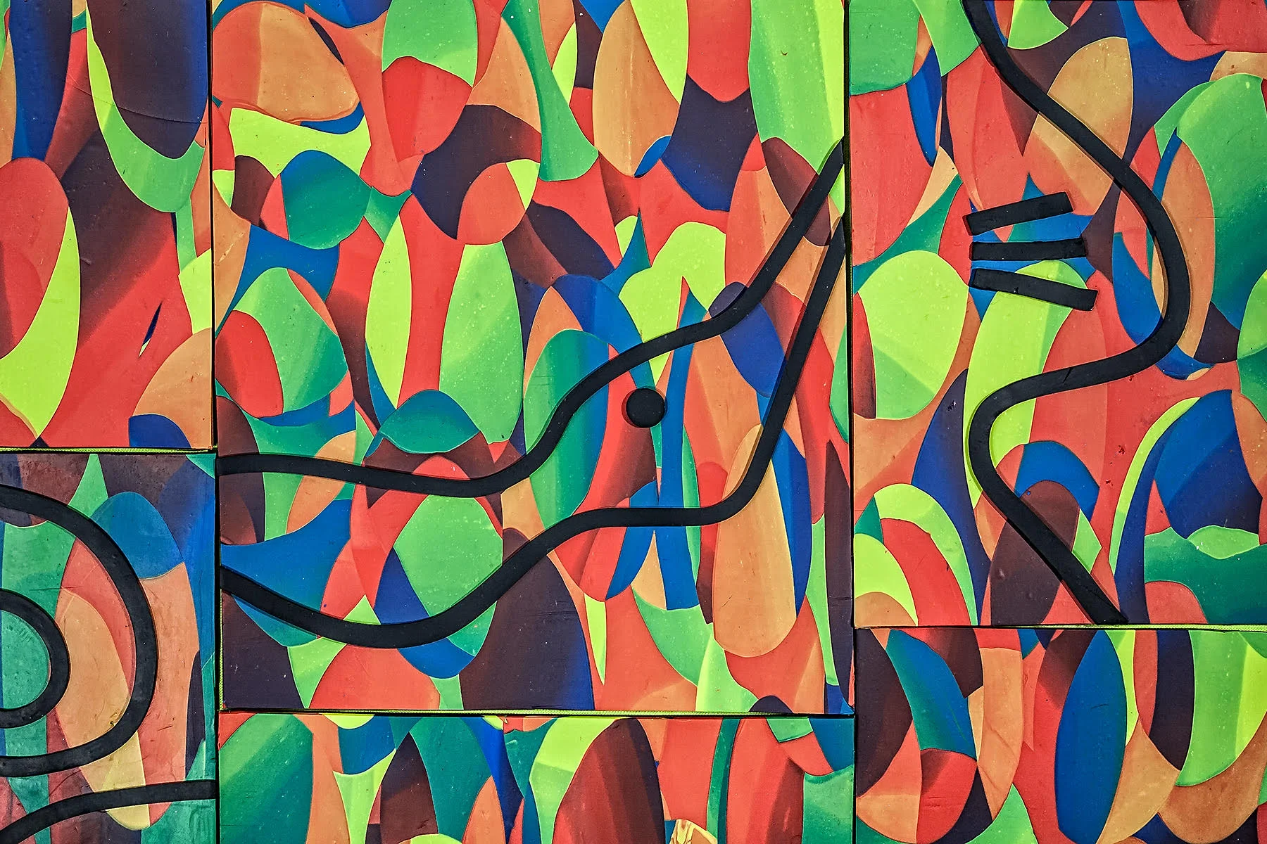 Foundry Gallery-Fran Abrams-Abstract Influences-12x16--Polymer clay not painted-2018-$875.jpg