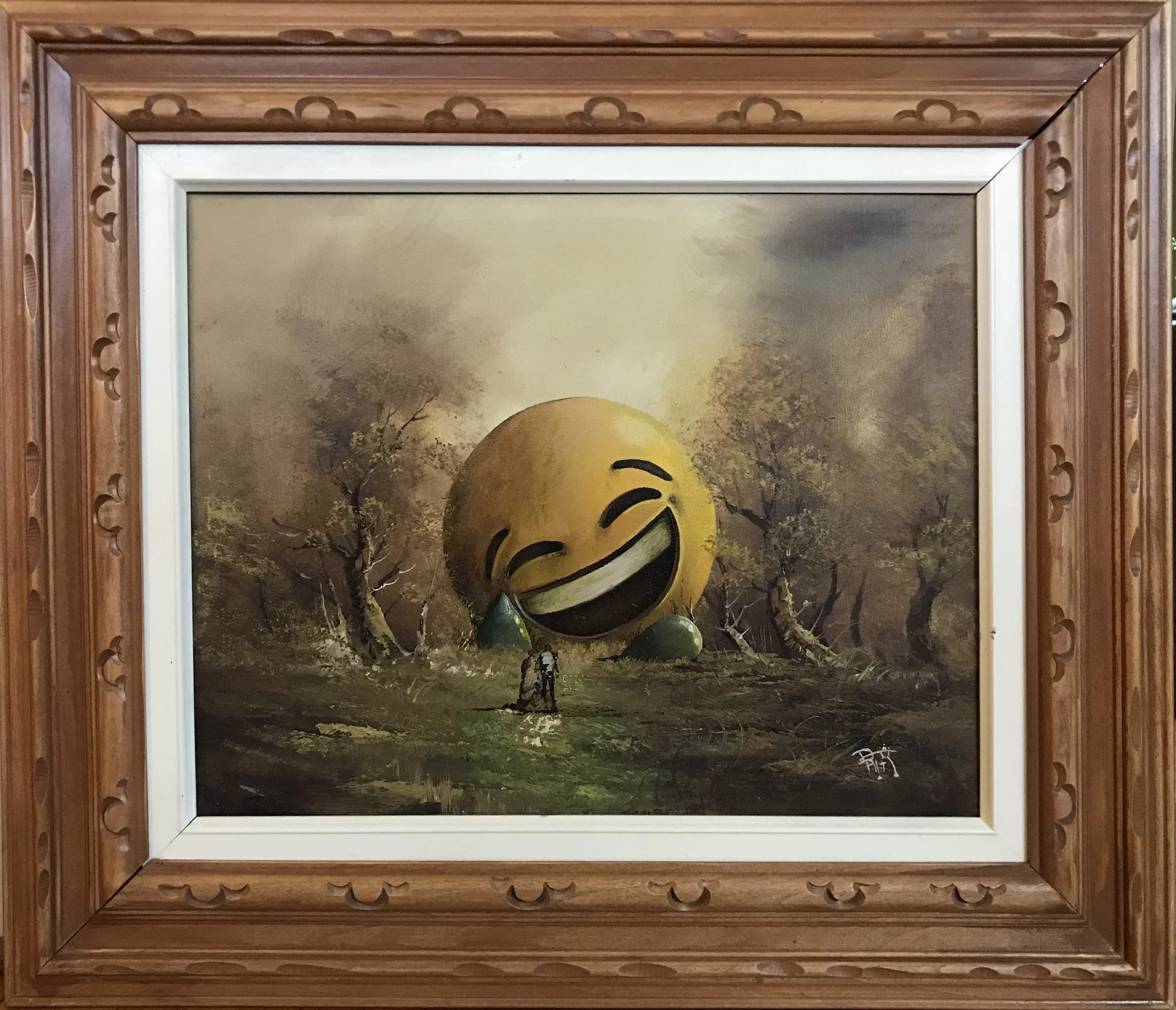 DavePollot_Breakdown_25x29_OilonThriftArt_2018_$800.jpg