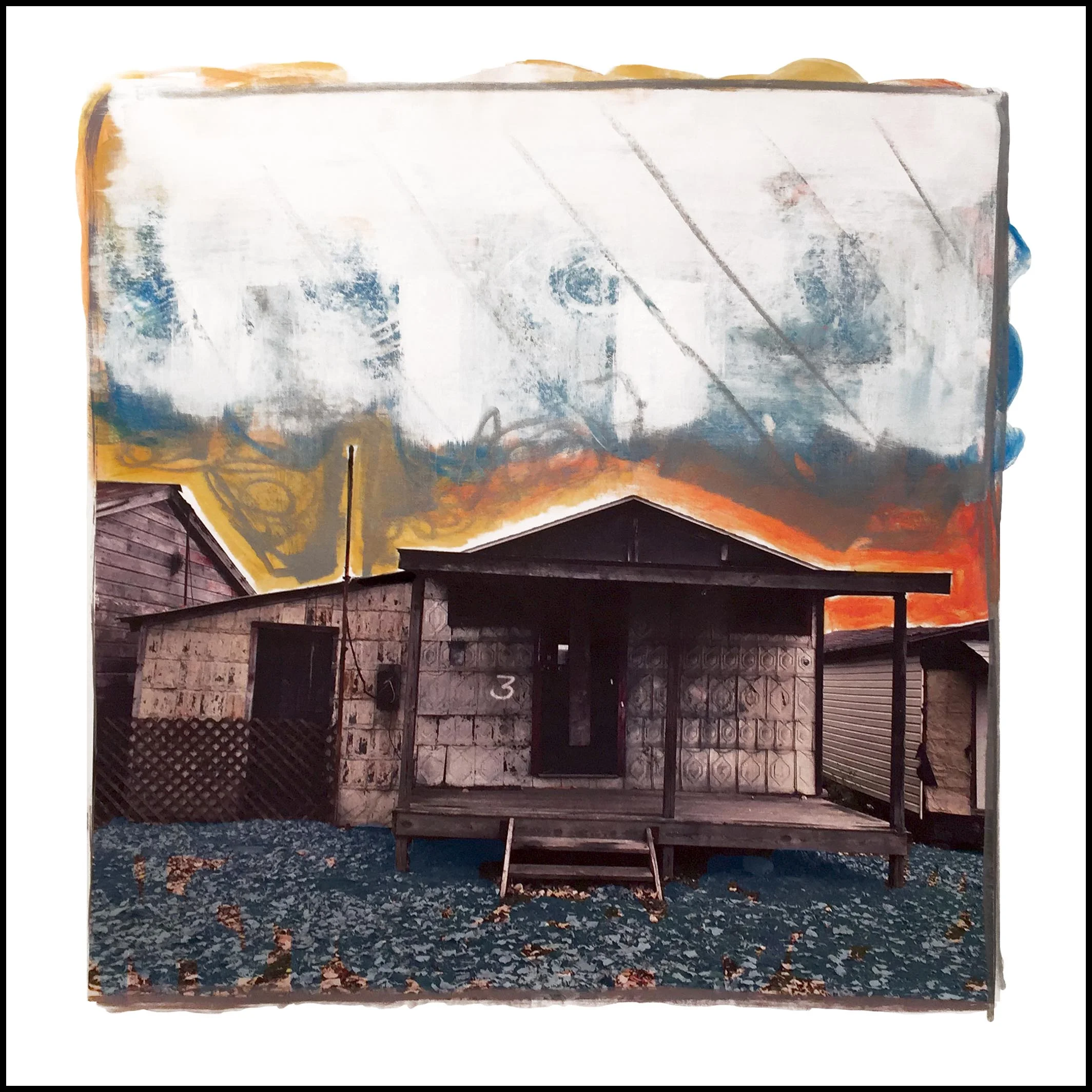 Gail Garcia - “SHACK#3” - Mixed Media on Canvas - 30_x30_ - 2017 - $1950.jpg