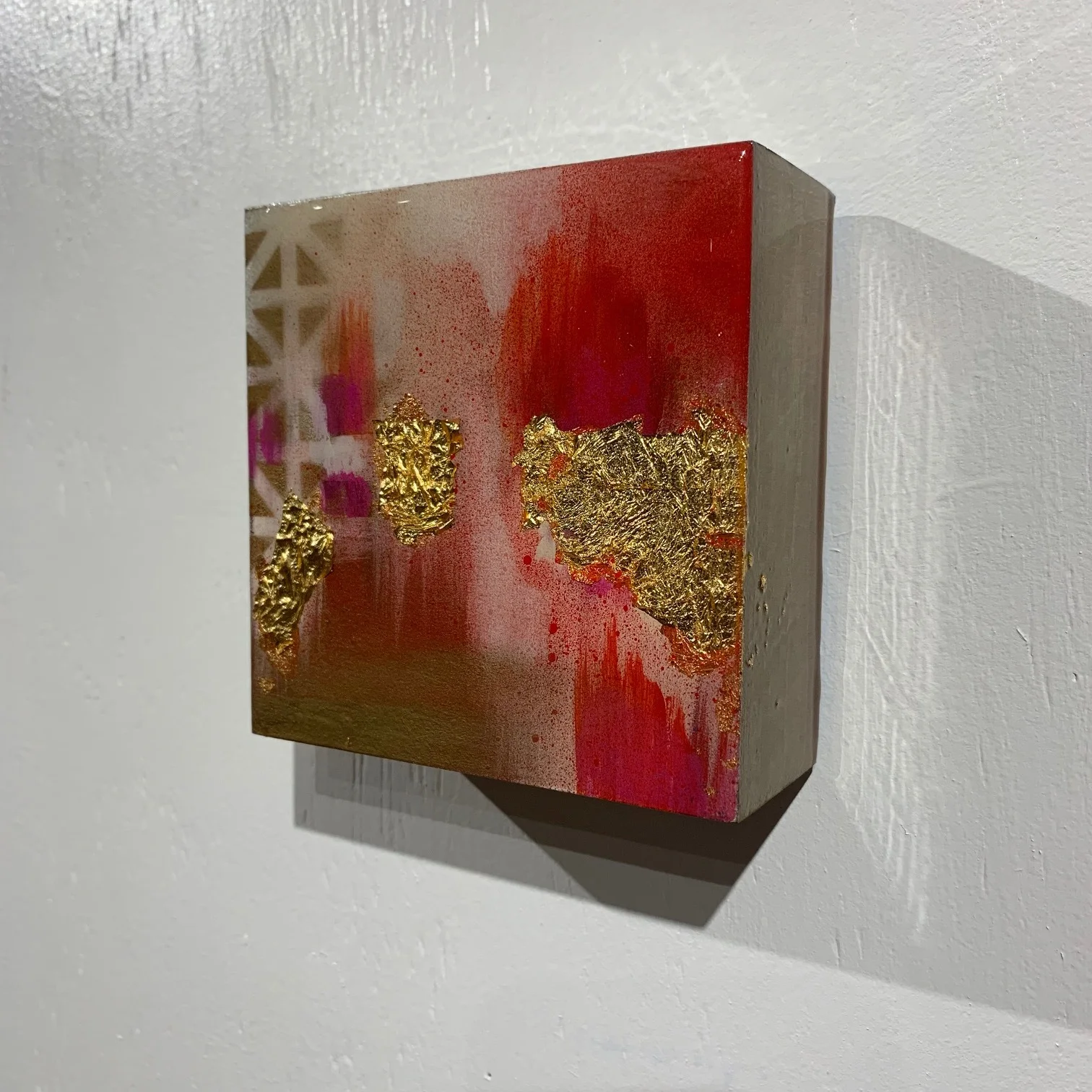 LeahGUzman_RootcChakra_2018_resin, acrylic,goldleaf_$100.00.jpg