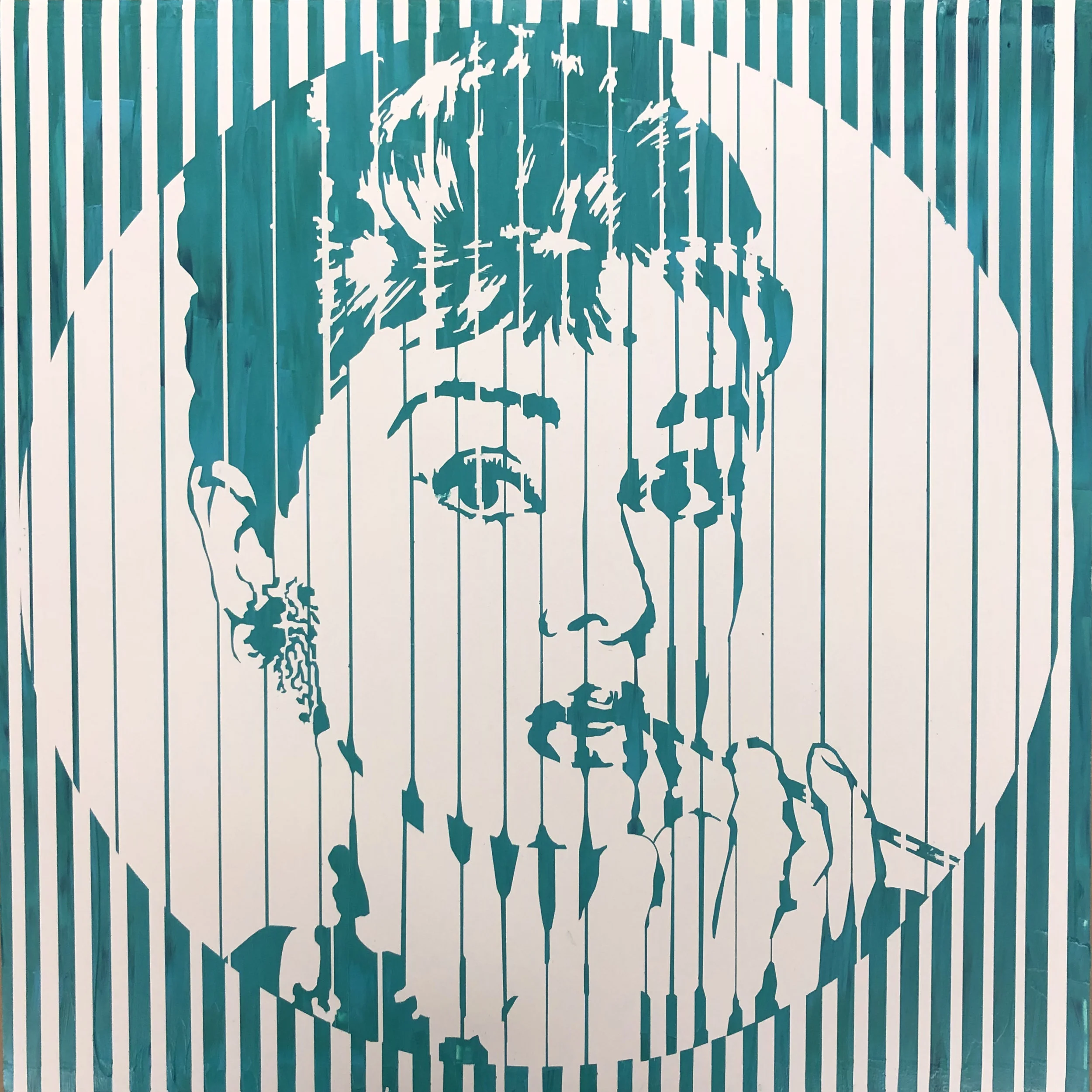 Sean Christopher Ward - Audrey IX - Acrylic on Wood Panel - 16x16x1.5 - 2018 - 500.jpg