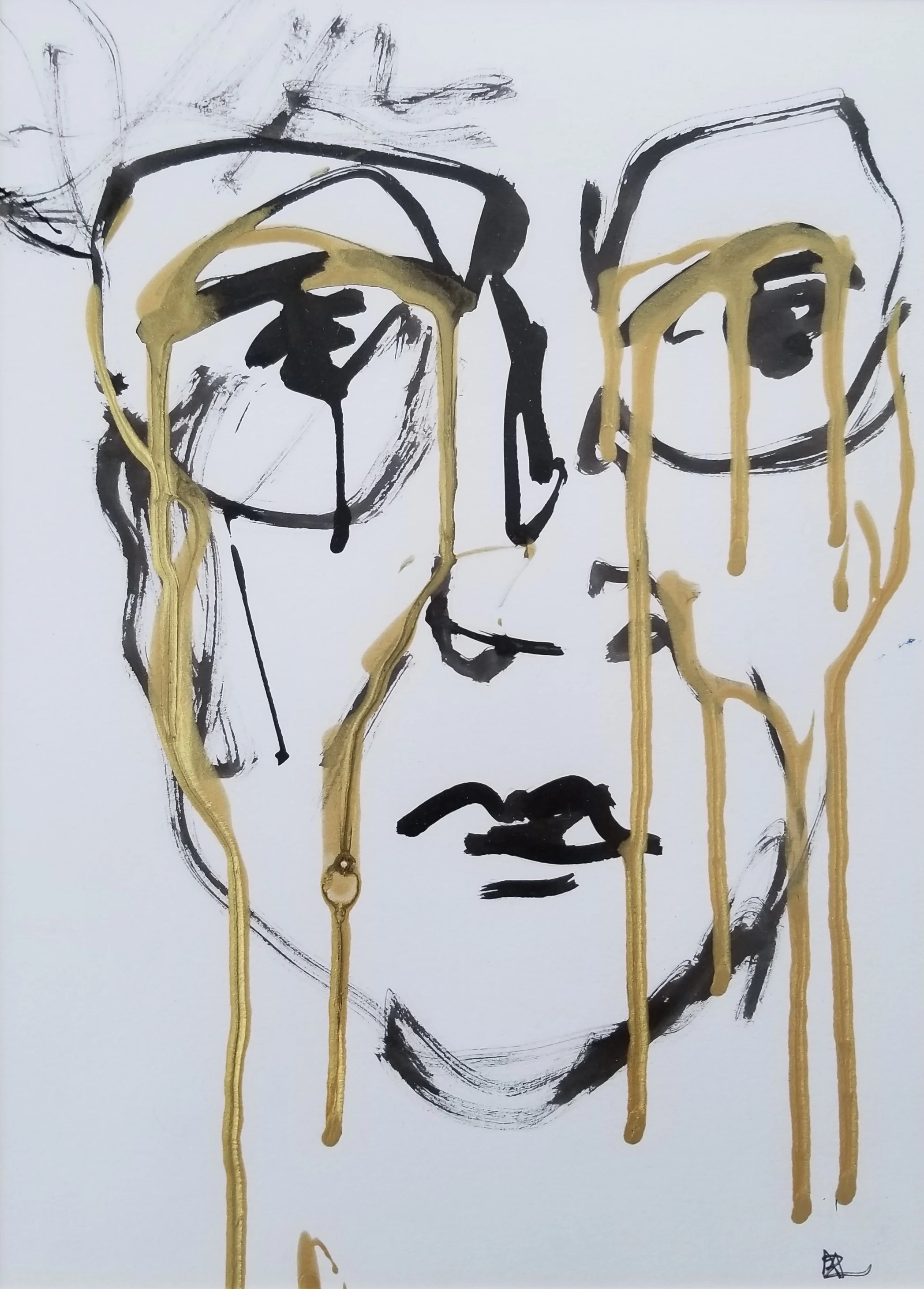 A.R.DREWART DoTheWallsComeDown Inkpaper 16x13 2018 Price 500.jpg