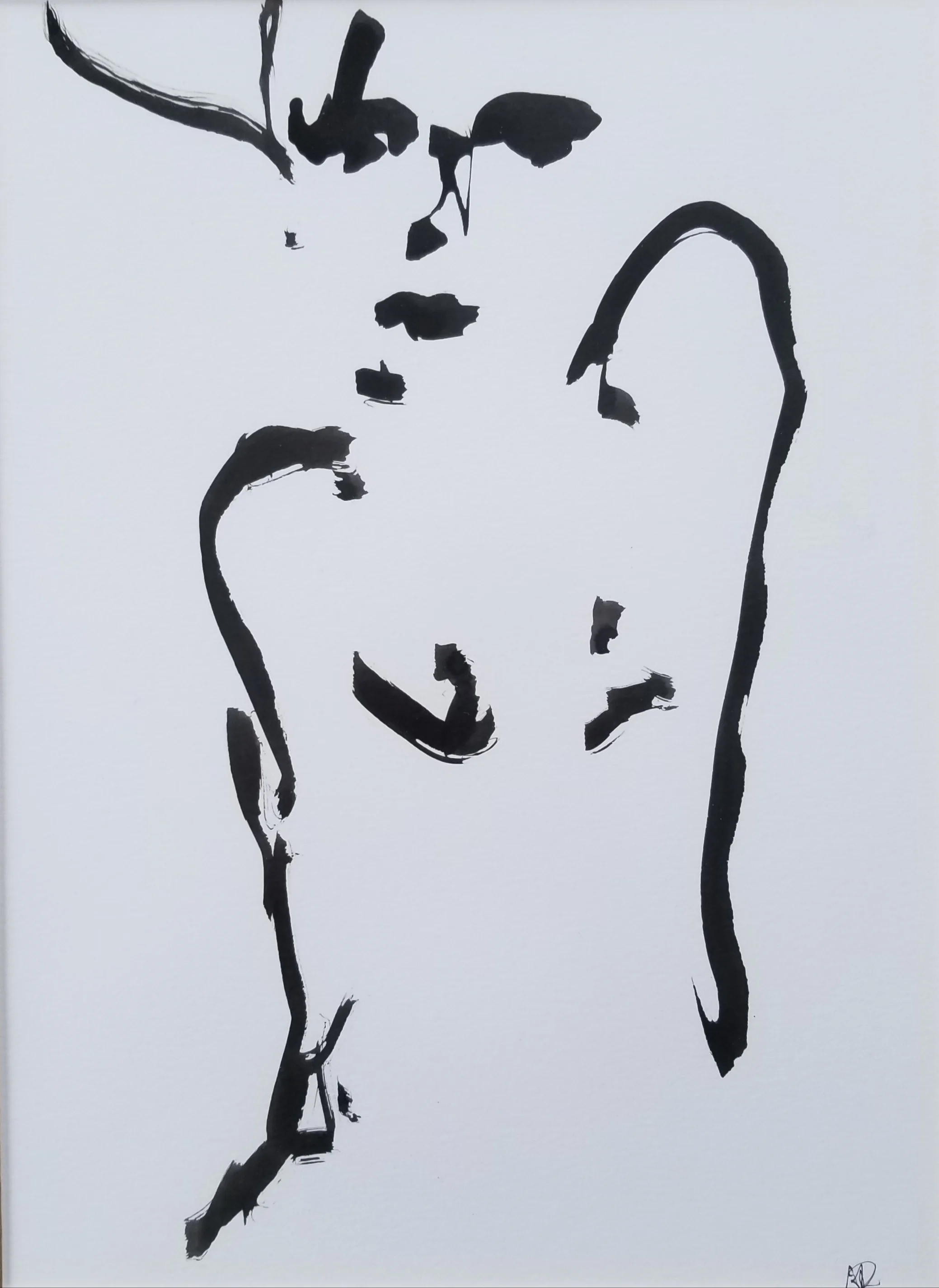 A.R.DREWART Lovely Inkpaper 16x13 2018 Price 500.jpg