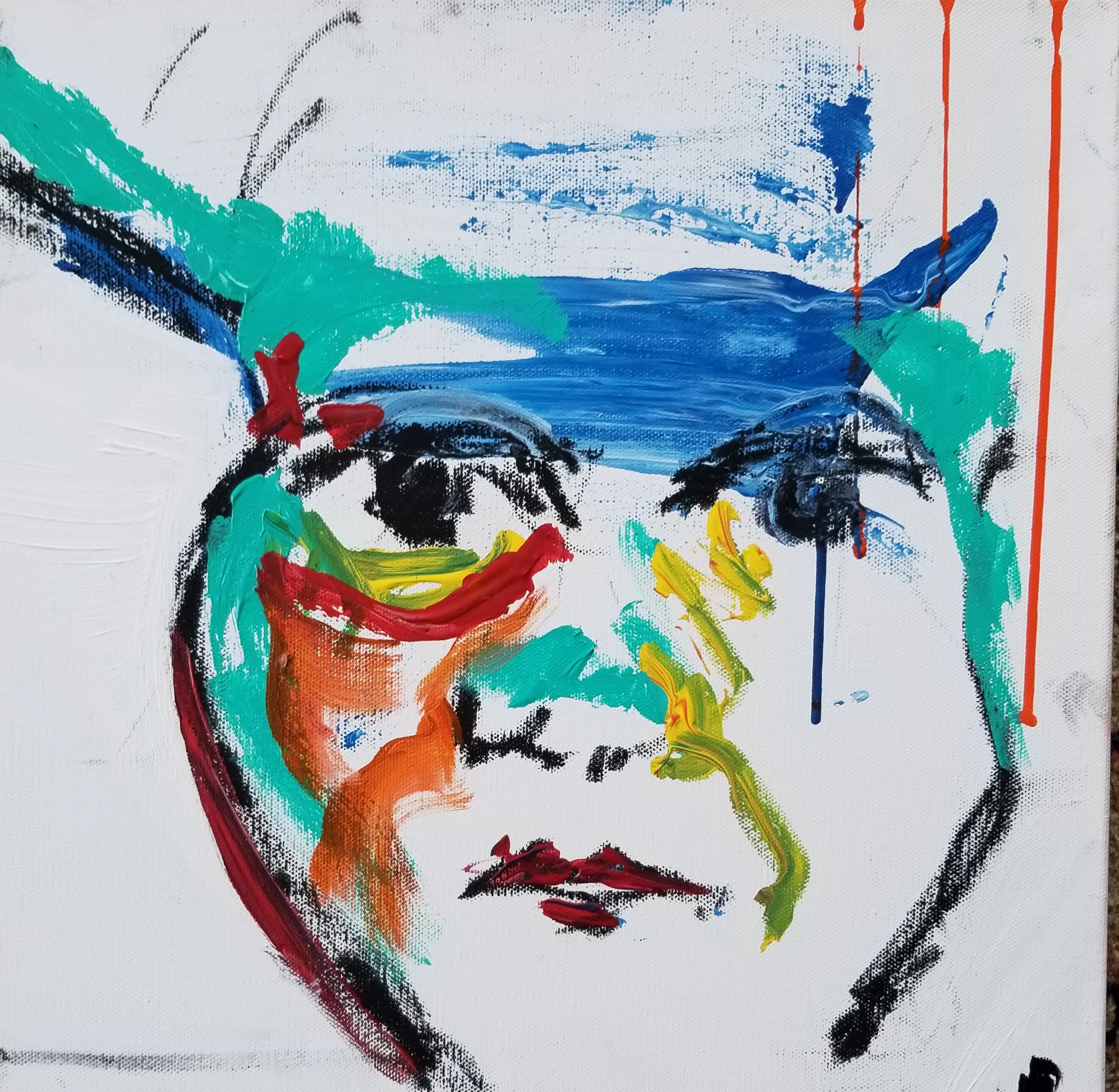 A.R.DREWART Stiches Oilstick,ink, acrylic,canvas 2017 Price375.jpg