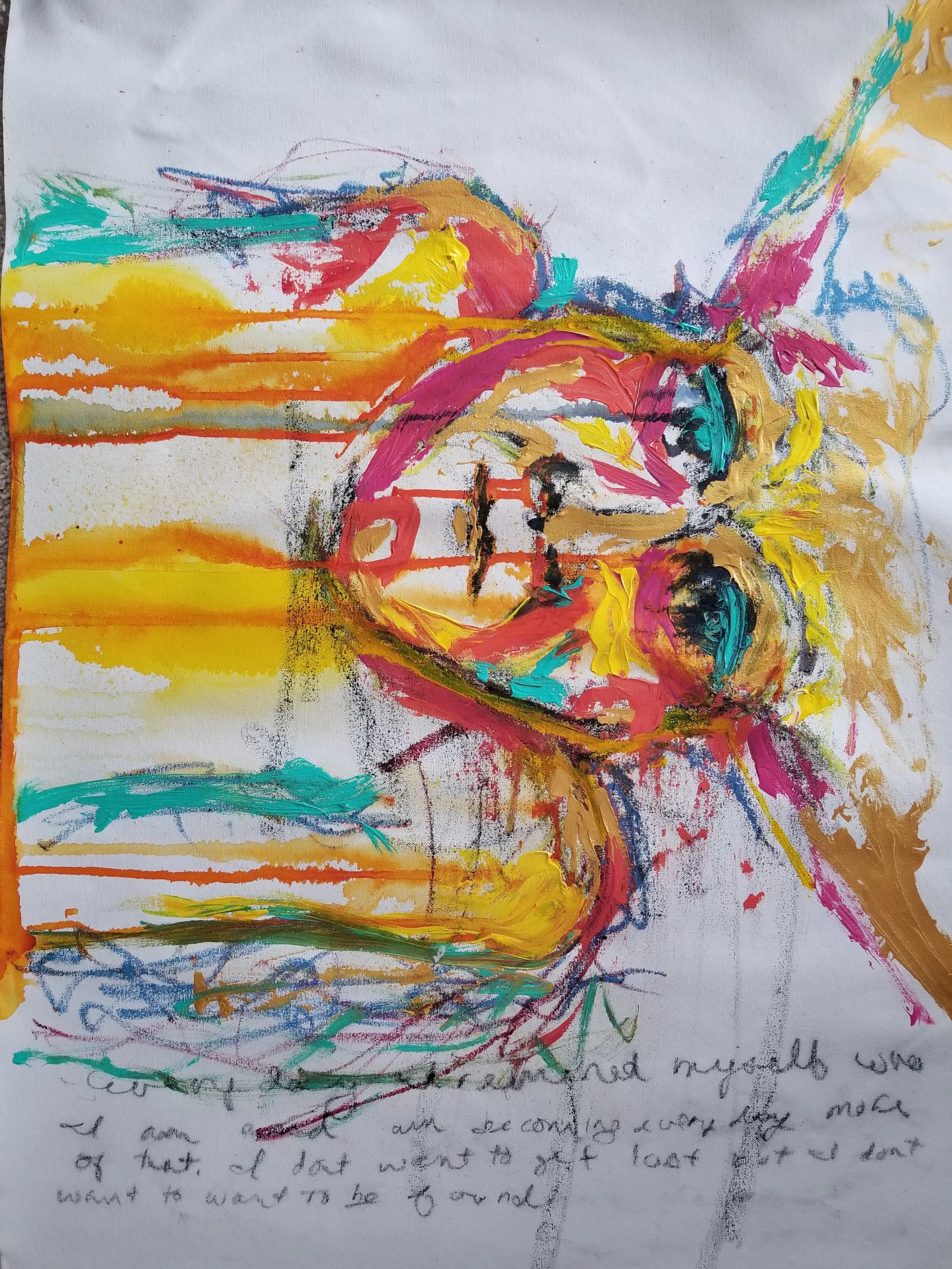 A.R.DREWART Untitled OilstickAcrylicRawCanvas 24x28 2018 Price800.jpg
