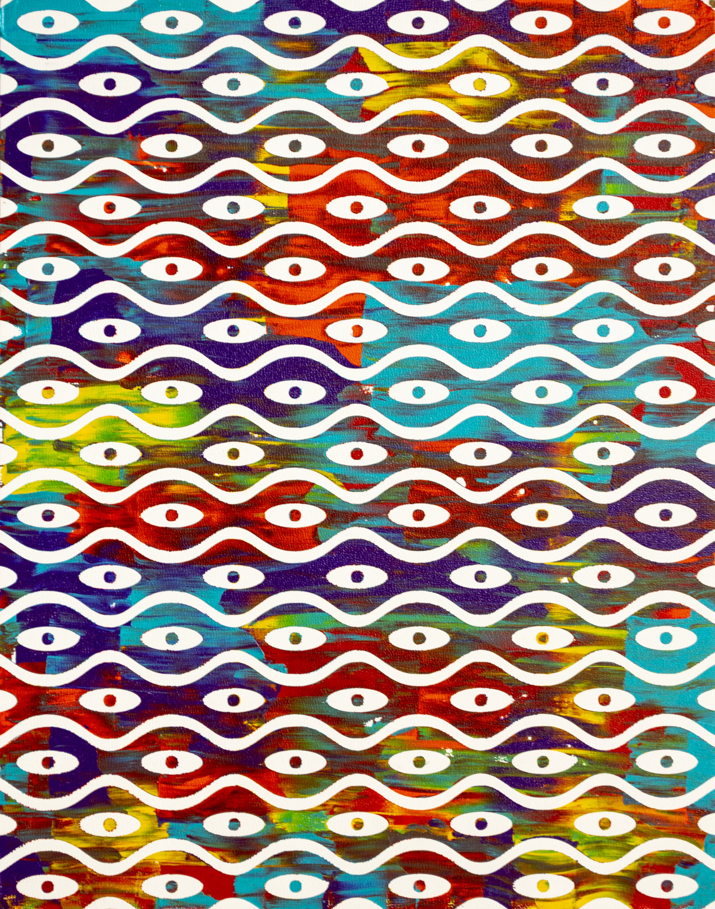 HUE Gallery of Contemporary Art - Sean Christopher Ward - Take A Look - Acrylic on MDF - 11x14 - 2018 - $300.jpg