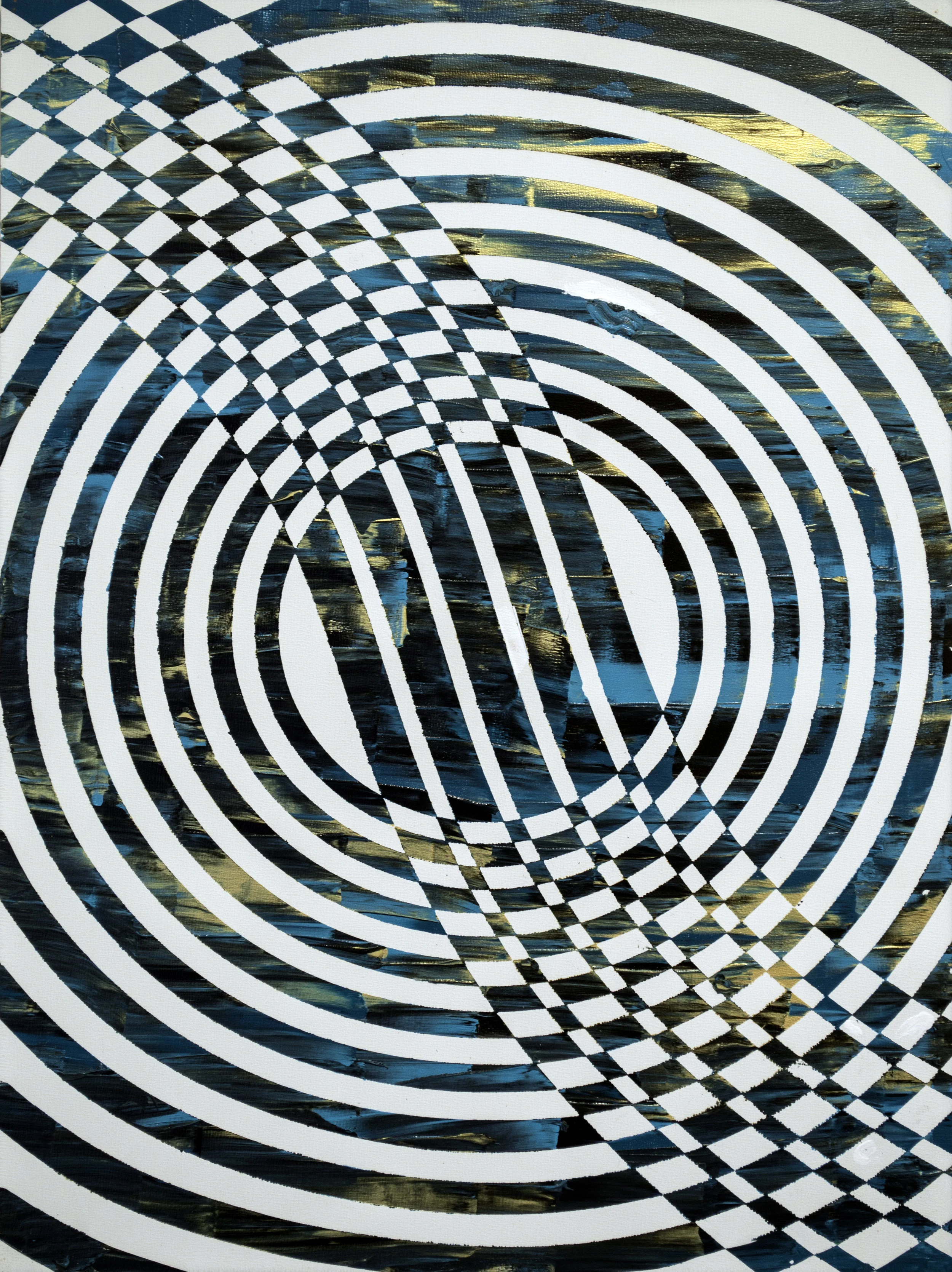 HUE Gallery of Contemporary Art - Sean Christopher Ward - Under the Microscope - Acrylic on MDF - 12x16 - 2019 - $375.jpg
