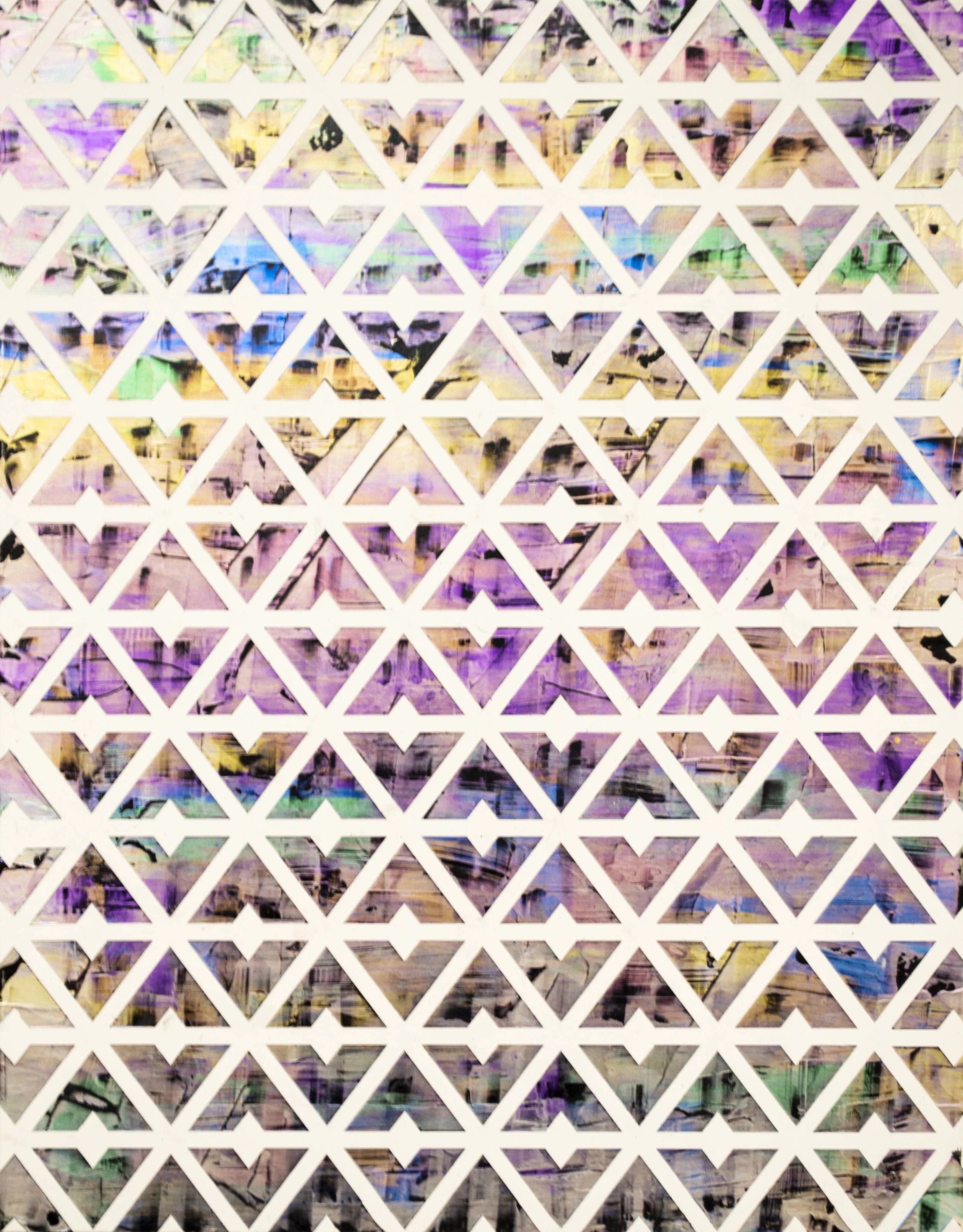 HUE Gallery of Contemporary Art - Sean Christopher Ward - Ups and Downs - Acrylic on MDF - 11x14 - 2018 - $300.jpg