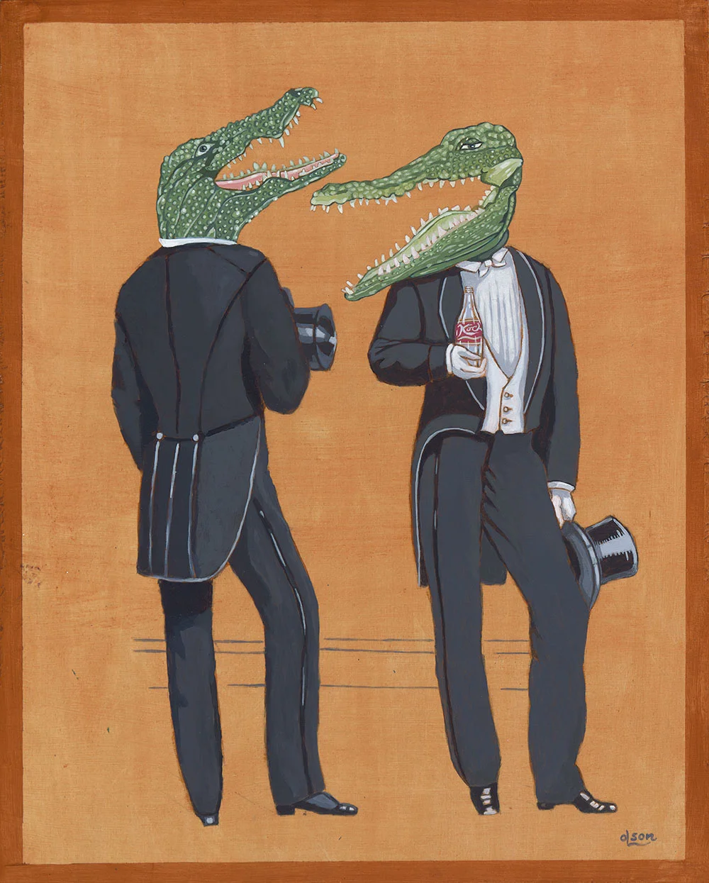 Christopher Olson-A Koch and a Smile-Acrylic-16x20in-2015-$3600.00.jpg