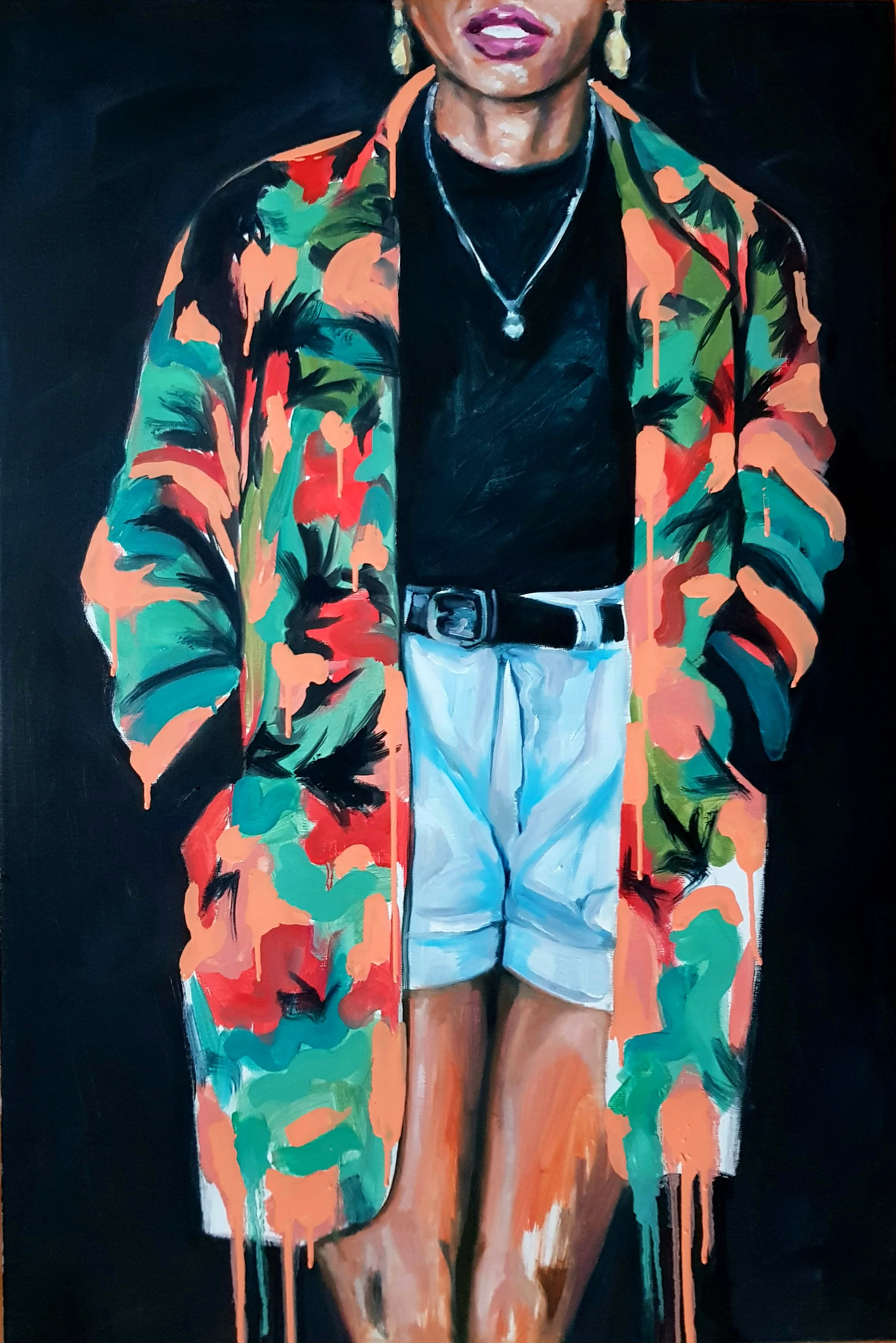 AmaiaMarzabal - Brooklyn Nights - oil -24x36- 2018 - $3,500.jpg