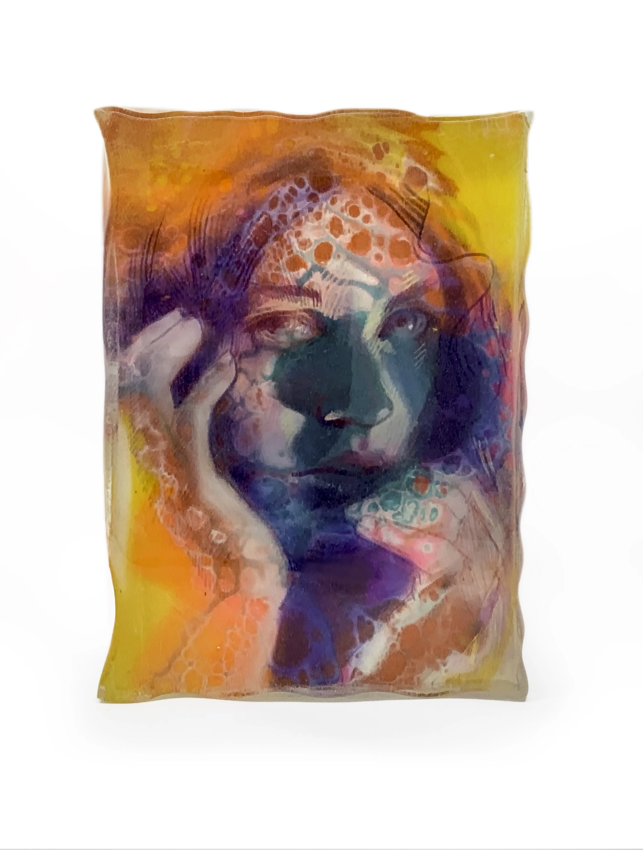 Corey Helford Gallery - Marc Scheff - Ali - Mixed Media and ArtResin - 5x7x3 - 2019 - $775.jpg