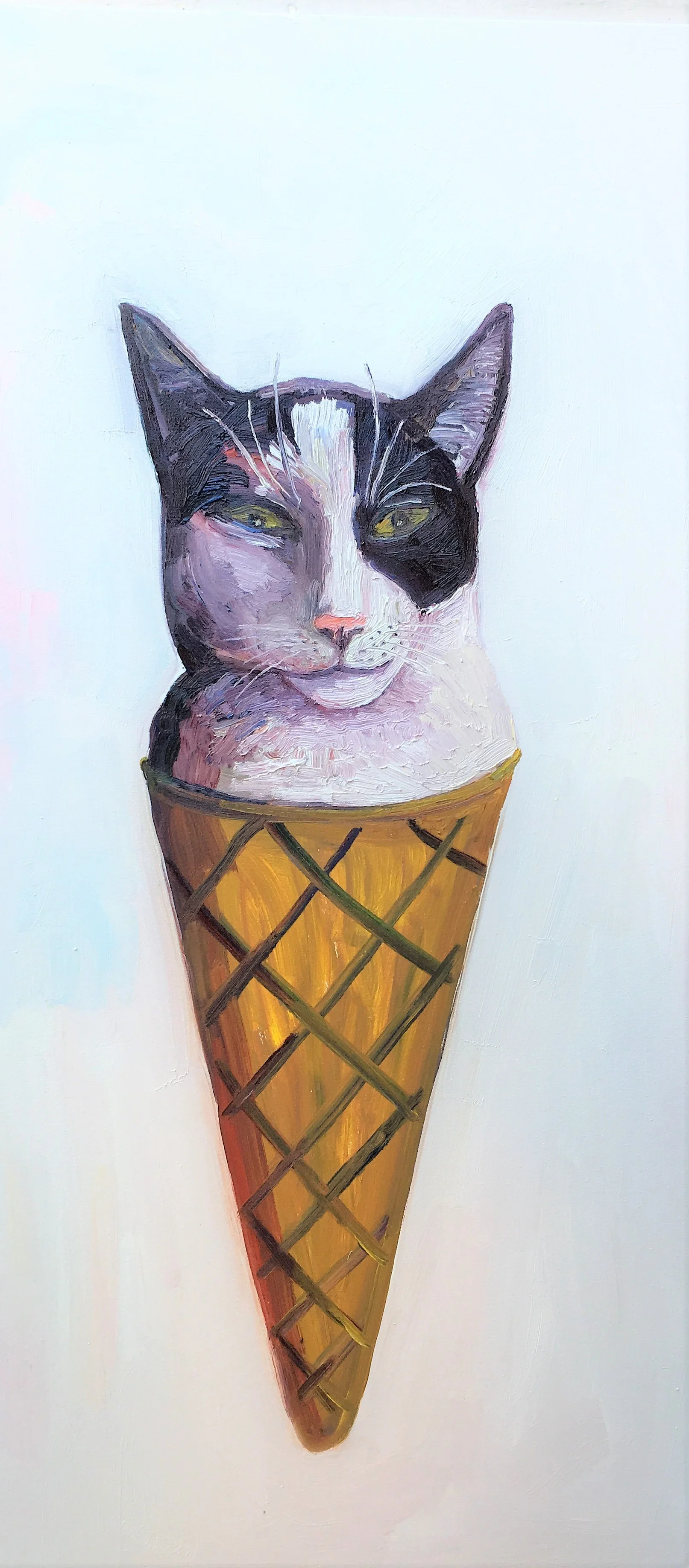 John Kilduff Cat Ice Cream 48x24in.jpg