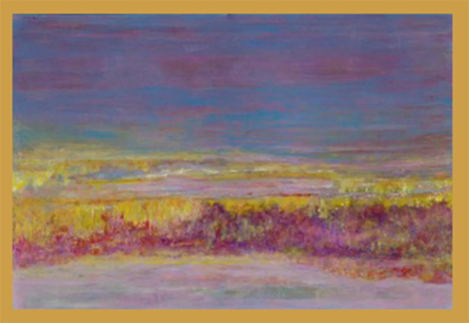 TG-Tureson-Either way-31x23-Acrylic on paper,antique gold frame-2018-$750.jpg