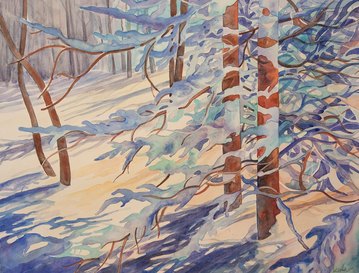 "Different Colors of Snow"