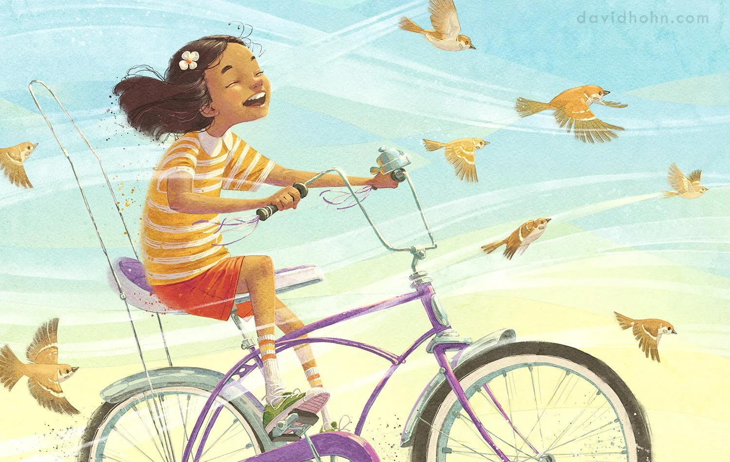 Biking with Sparrows