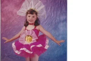 Miss Kelly age 4-at her first recital!