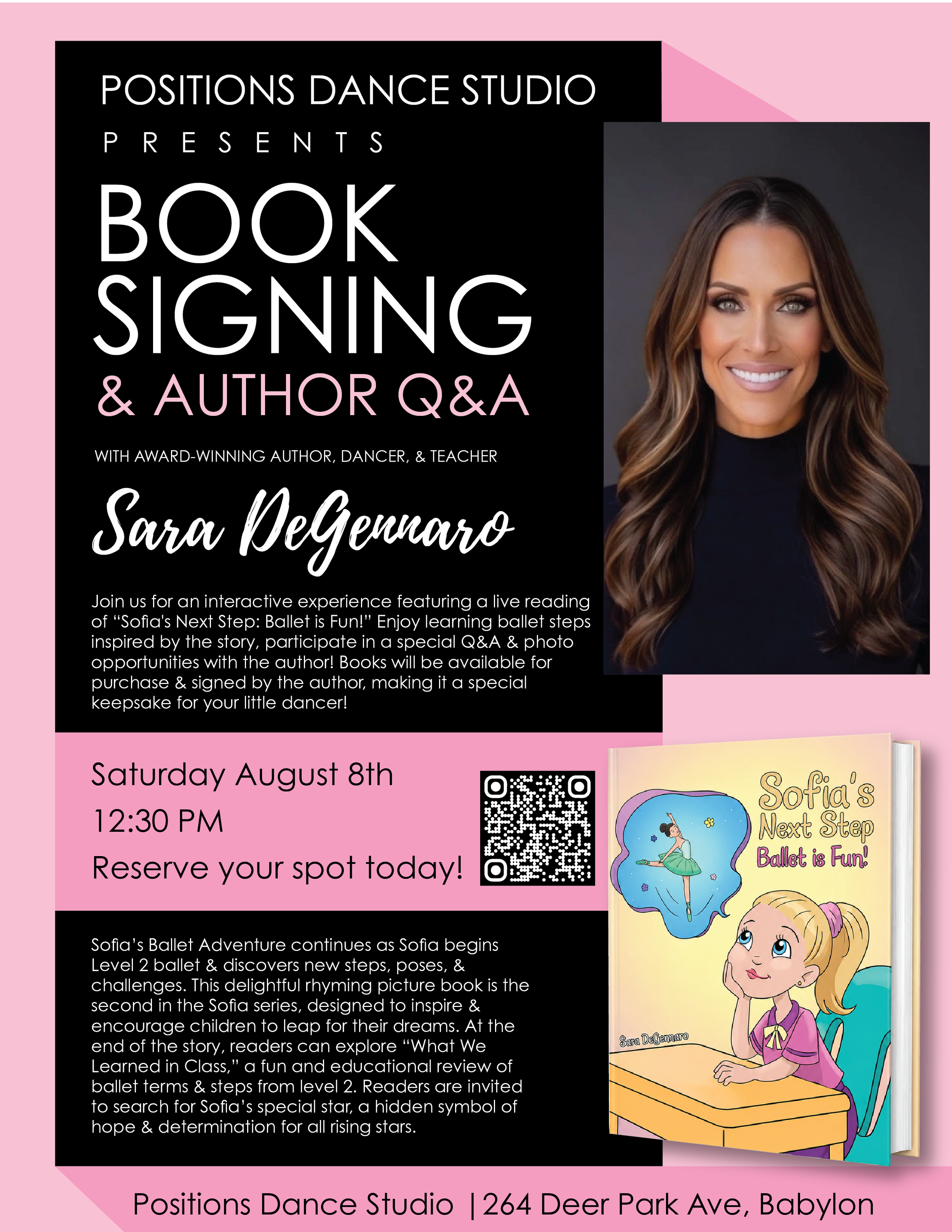 Book Signing &amp; Author Q &amp; A