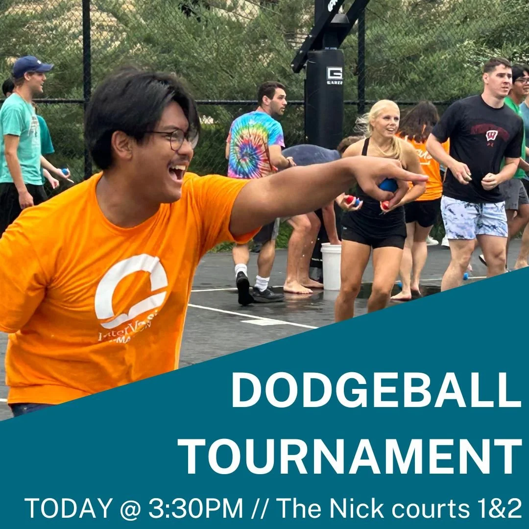 Come join us THIS AFTERNOON at the Nick for an epic dodgeball tournament!!! No wrenches included (iykyk). Games will start right away at 3:30pm on courts 1 &amp; 2, so come a bit early if you can!

The more the merrier, so bring your friends!