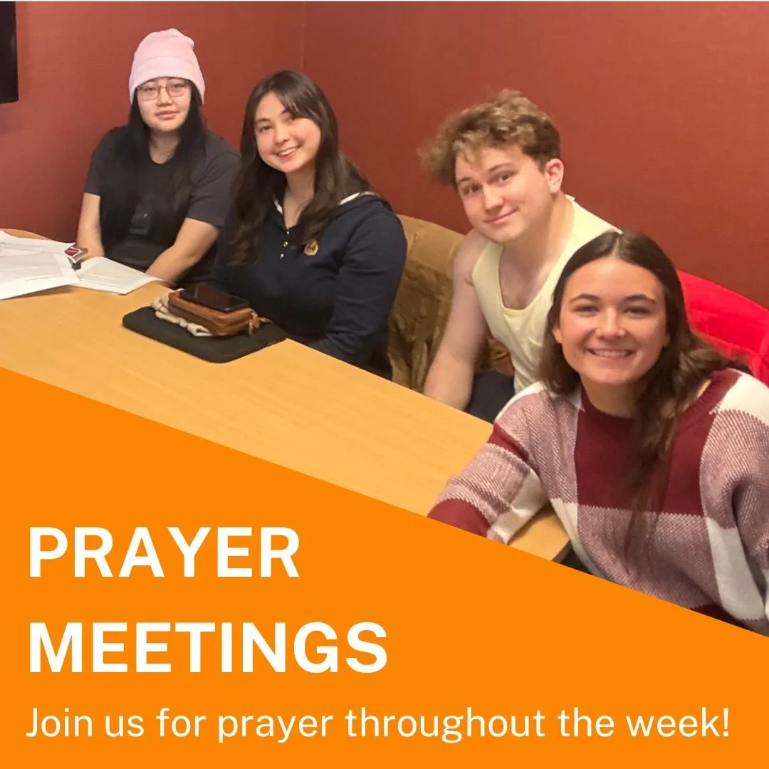 We interupt your doom scrolling to invite you to pray! Awkward chunks of time in our schedules are often filled with scrolling and zoning out. But what could happen if we used that time to come together and pray instead??

Take a look at our prayer m