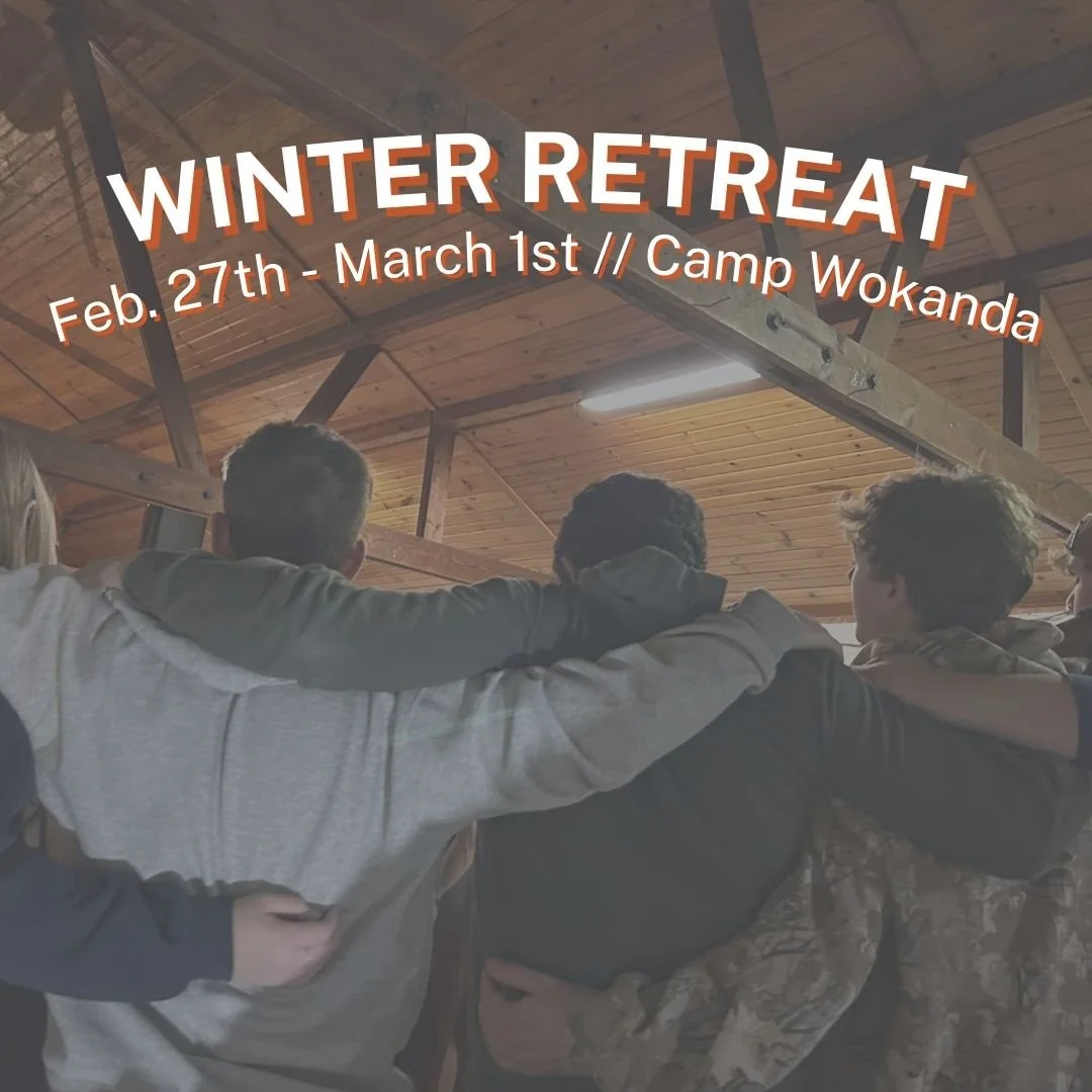We are just over TWO WEEKS AWAY from our WINTER RETREAT!!! Pack your bags, and join us for a weekend that's packed to the brim with worship, bible study, dance parties, and more! Come explore what God has in store for YOU at Winter Retreat!

The link