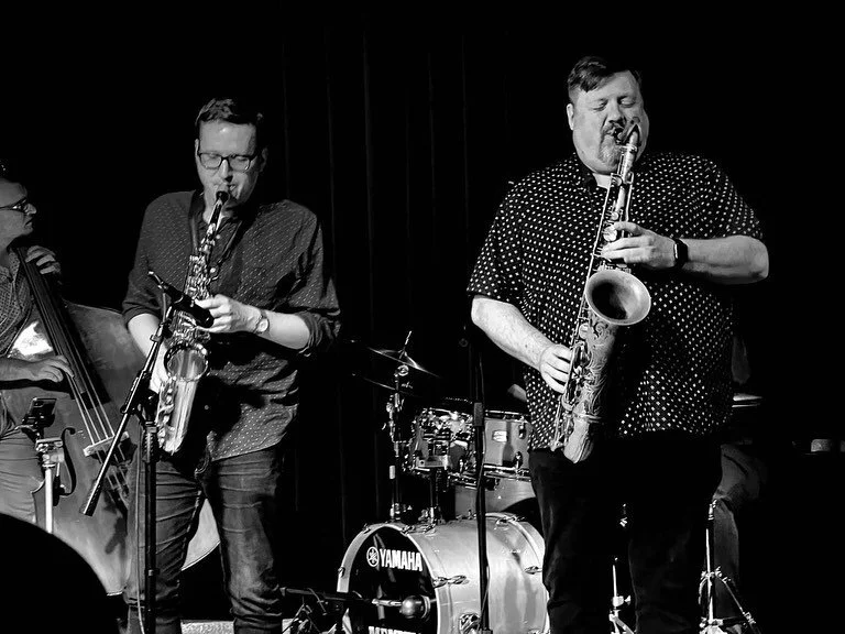 Thanks to my man @tedludwigjazz and the great Joel Frahm for inviting me up to play a couple last night - what a rush! This one might need to be framed for the office wall. 

Voice memo c/o @joshua_gaudin 
Photo credit George Surber 

#umemphissax