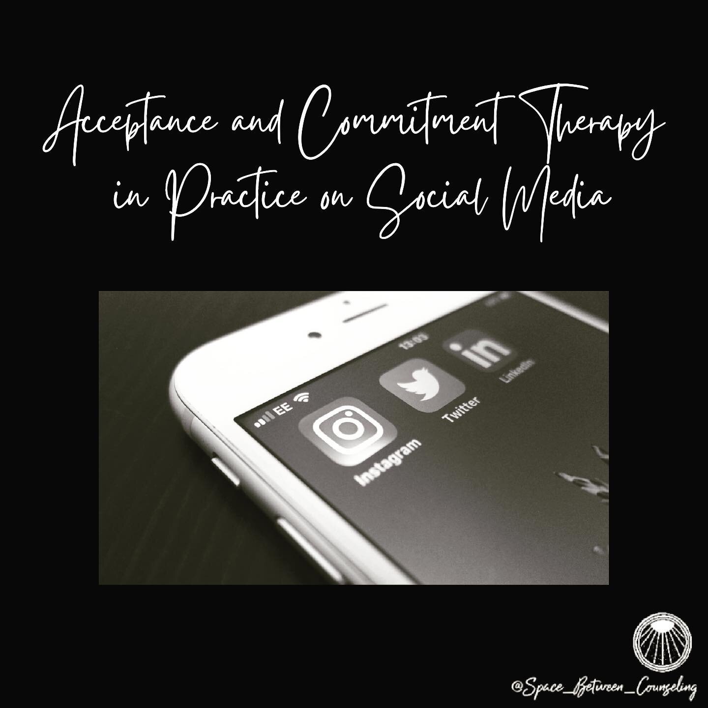 An important element of being a therapist is practicing what we preach.

In the latest post on the SBCS blog, associate therapist, Joey Salvatore, LGPC, (@TheCulinaryCounselor) explores how they apply the principals of acceptance and commitment thera