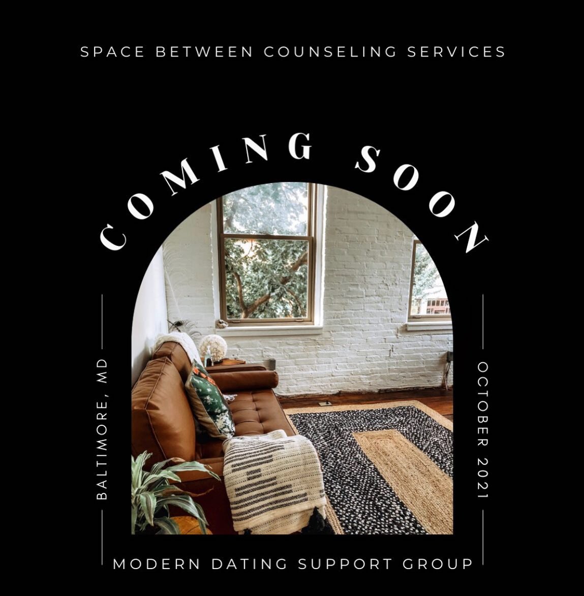 📣 Modern Dating Support Group is coming back in #October2021 

Facilitated by @heartfelttherapist + @sbcs_interns 

You can expect to: 

✔️ Identify your core beliefs and values

✔️ Understand the roles and patterns you bring in from your past, how 