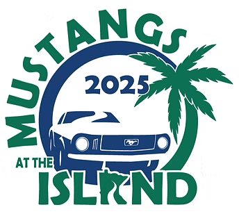 Mustangs at the Island
