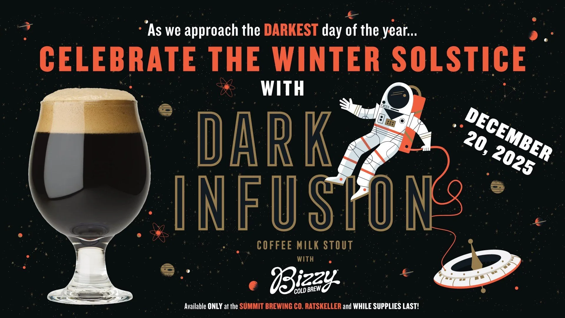 Summit Ratskeller - Patio Pop-Up!