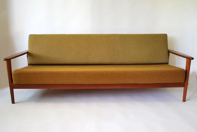 Fine Danish Teak Convertible Couch Sleeper Sofa Sold Vintage Fine Danish Teak Convertible Couch