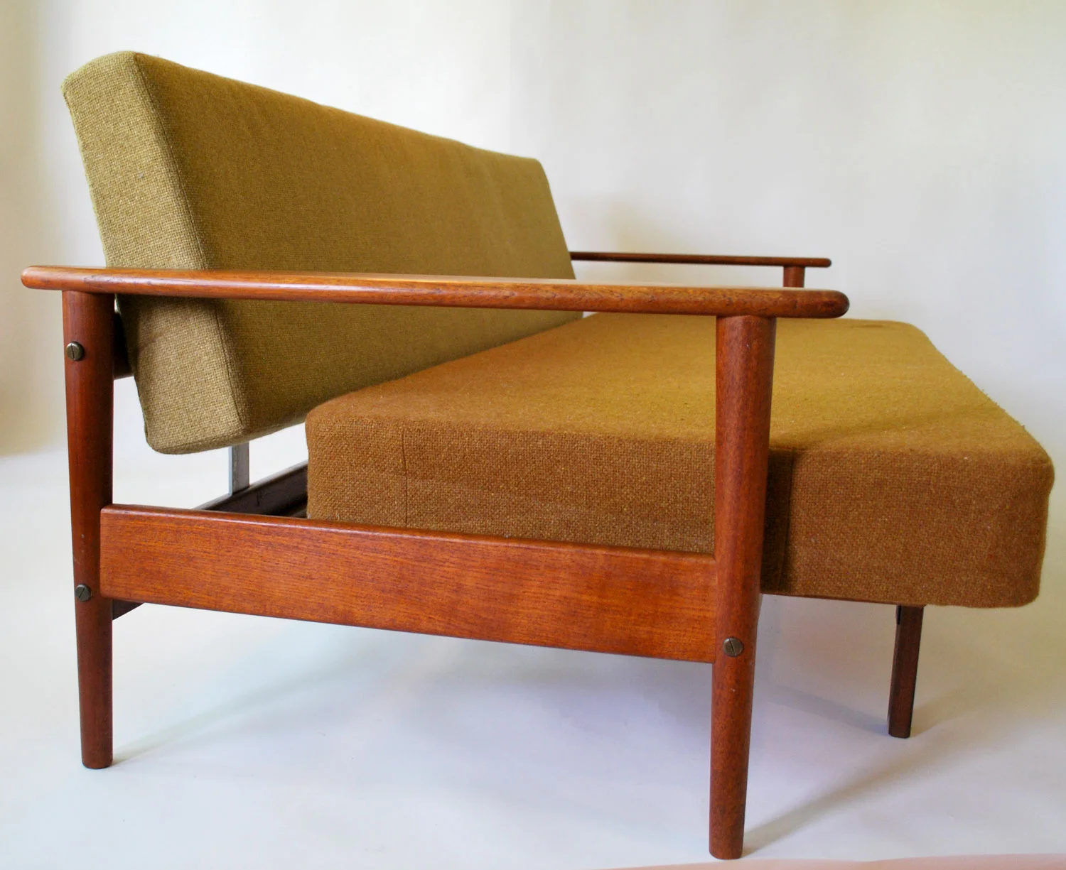 Fine Danish Teak Convertible Couch Sleeper Sofa Sold Vintage Fine Danish Teak Convertible Couch