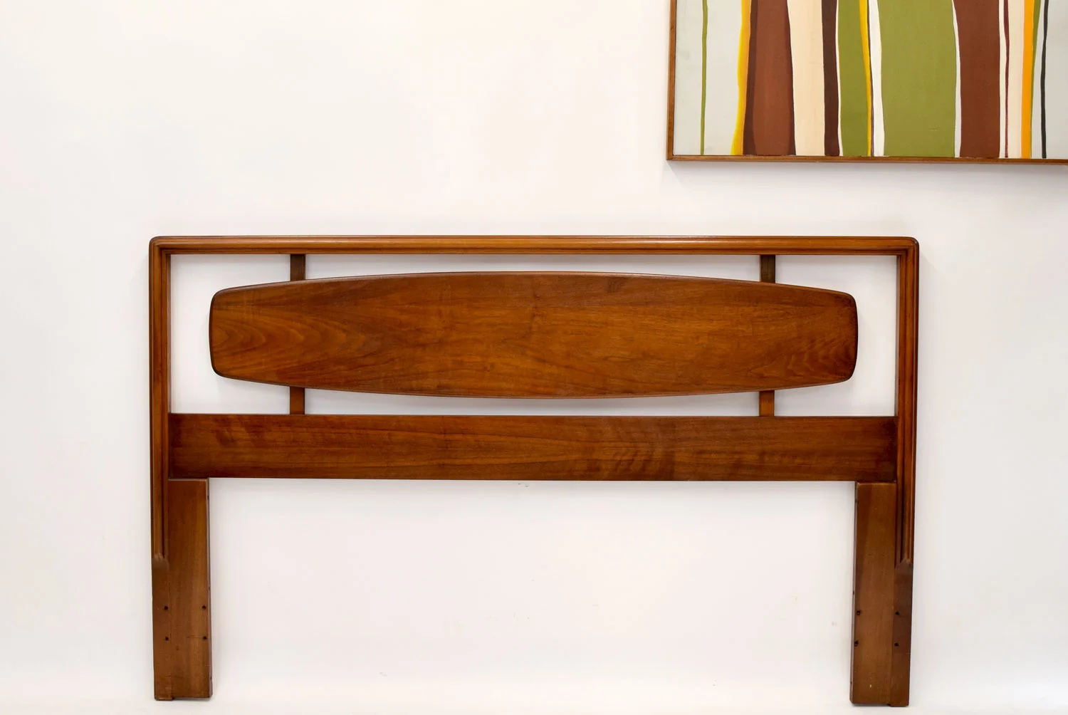Mid Century Walnut Headboard By Lane Rhythm Queen Or Full Sold Vintage Modern Maine